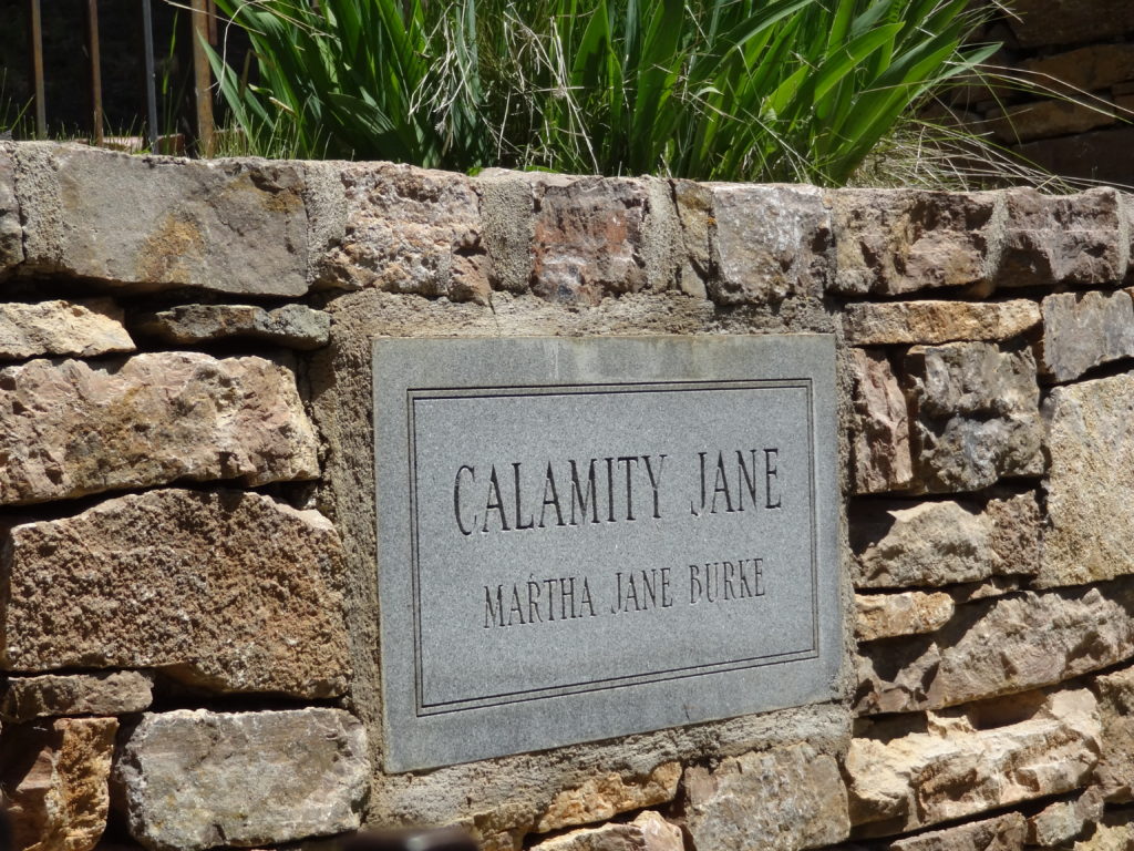 Calamity Jane's Grave Site right by Wild Bill