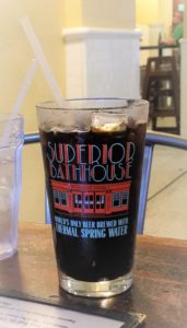 Homemade root beer is a must at the Superior Bathhouse at Hot Springs National Park!