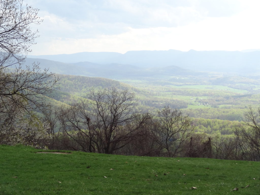 views from the Skyline Drive at Shenandoah