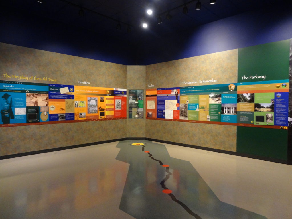 Natchez Trace Interpretive Display