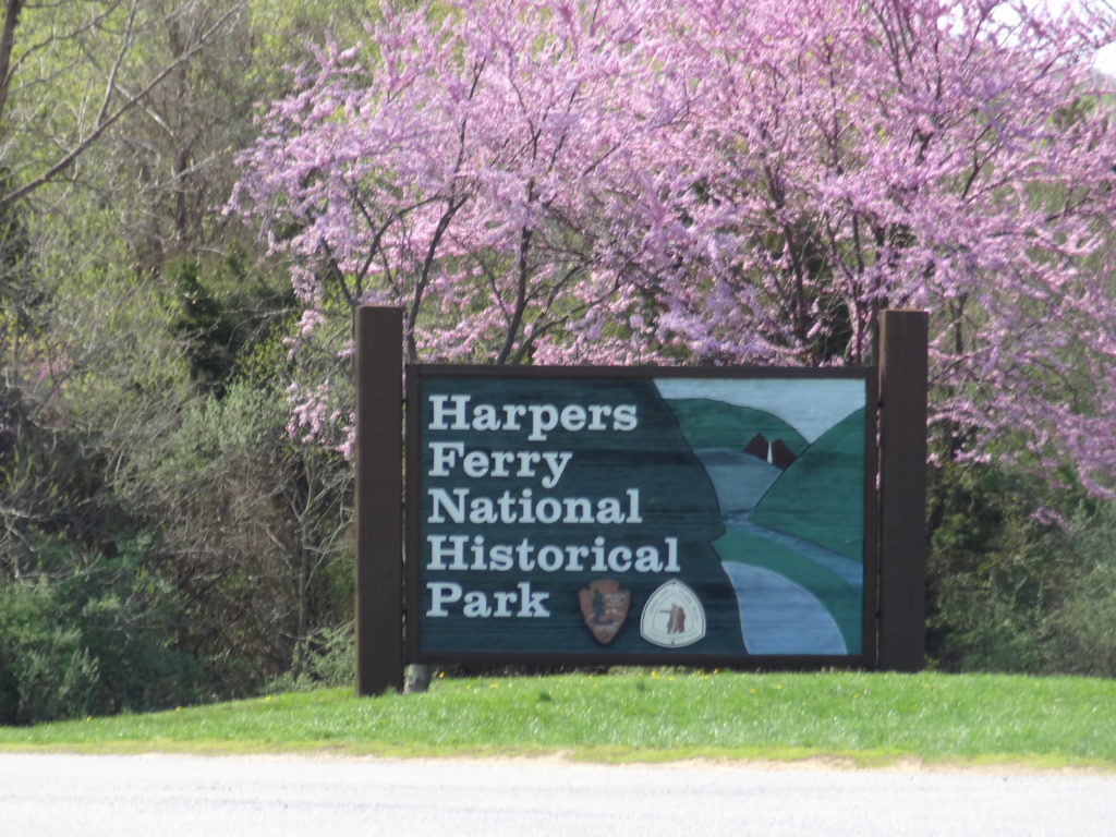 Harpers Ferry National Historical Park Sign