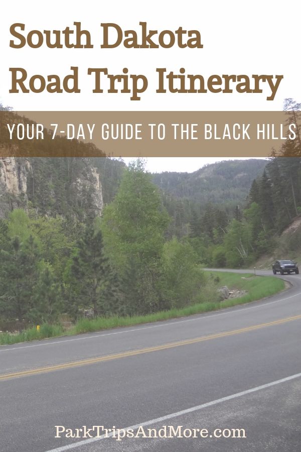 Check out our week-long South Dakota Road Trip Itinerary. On this South Dakota Vacation, we take you to all of the National Parks in the South Dakota Black Hills including Mount Rushmore, Wind Cave, the Badlands, theMinuteman Missile Silo, Devils Tower (Wyoming), Jewel Cave Custer State Park and more! #SouthDakota #RoadTrip #FindYourPark #NationalParks #ParkTripsAndMore
