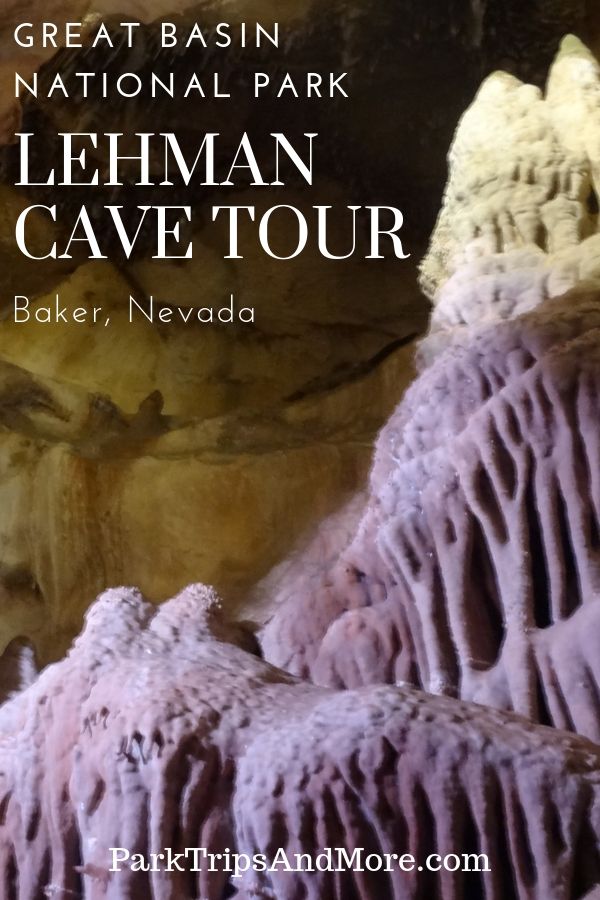 Lehman Cave is a great addition to your Nevada Road Trip! This cave, located in Baker, Nevada within Great Basin National Park offers great cave tours that will leave you in awe of the life that exists in the depths of the earth. #Travel #NationalParks #FindYourPark #ParkTripsAndMore #Caves #CaveTour