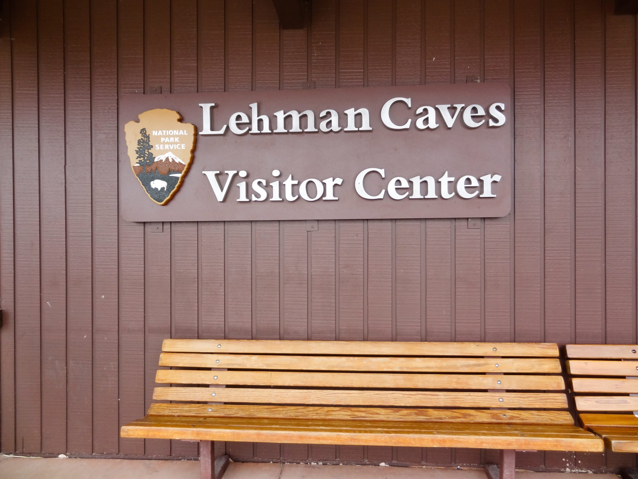 Lehman Cave Visitor Center Sign