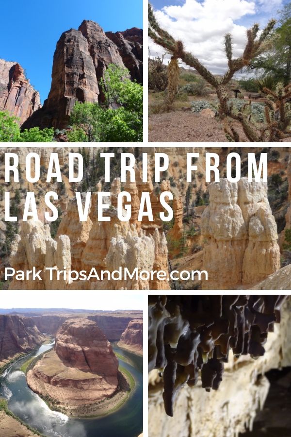 road trip to national parks from las vegas