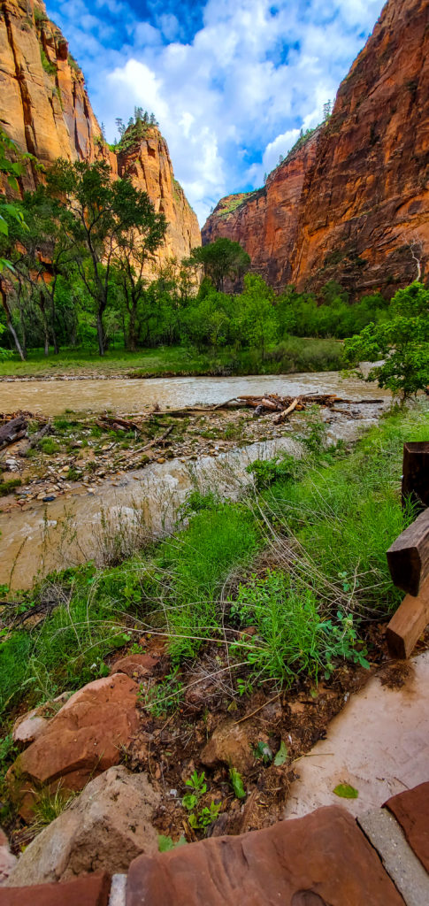 The Riverside Walk at Zion National Park is well worth waking up early for! Going before most folks gets moving means that you can get moments of peace, all to yourself.