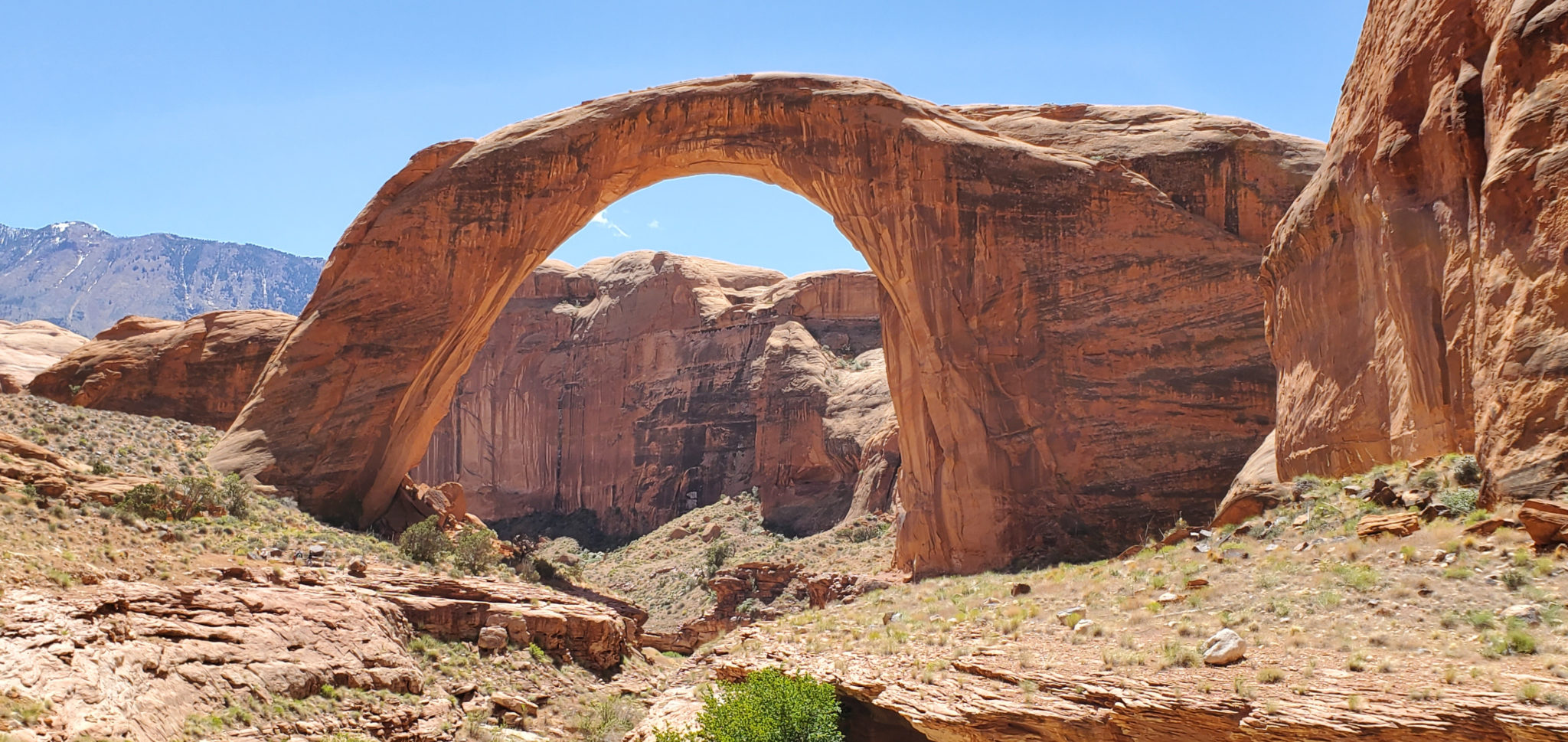 Rainbow Bridge National Monument was stunning. Photos don't do this reverent place justice. The natural bridge is massive and shows the power of nature!