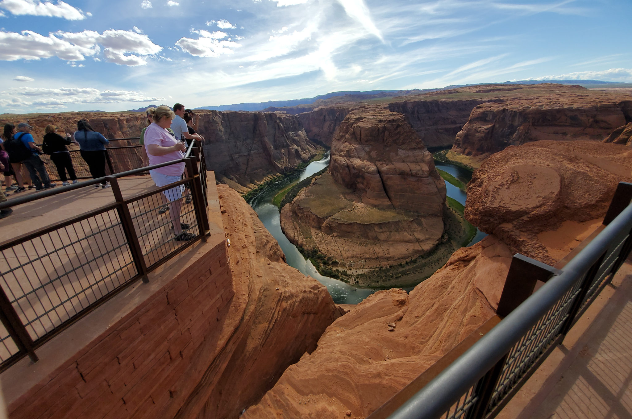 Getting to Horseshoe Bend is a trek, but it's worth seeing this beautiful site!