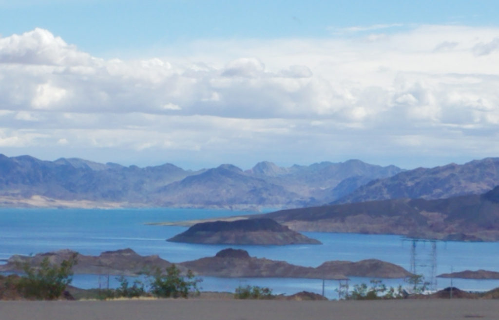 Lake Mead is a great place to reflect and to enjoy the serene Nevada landscape.