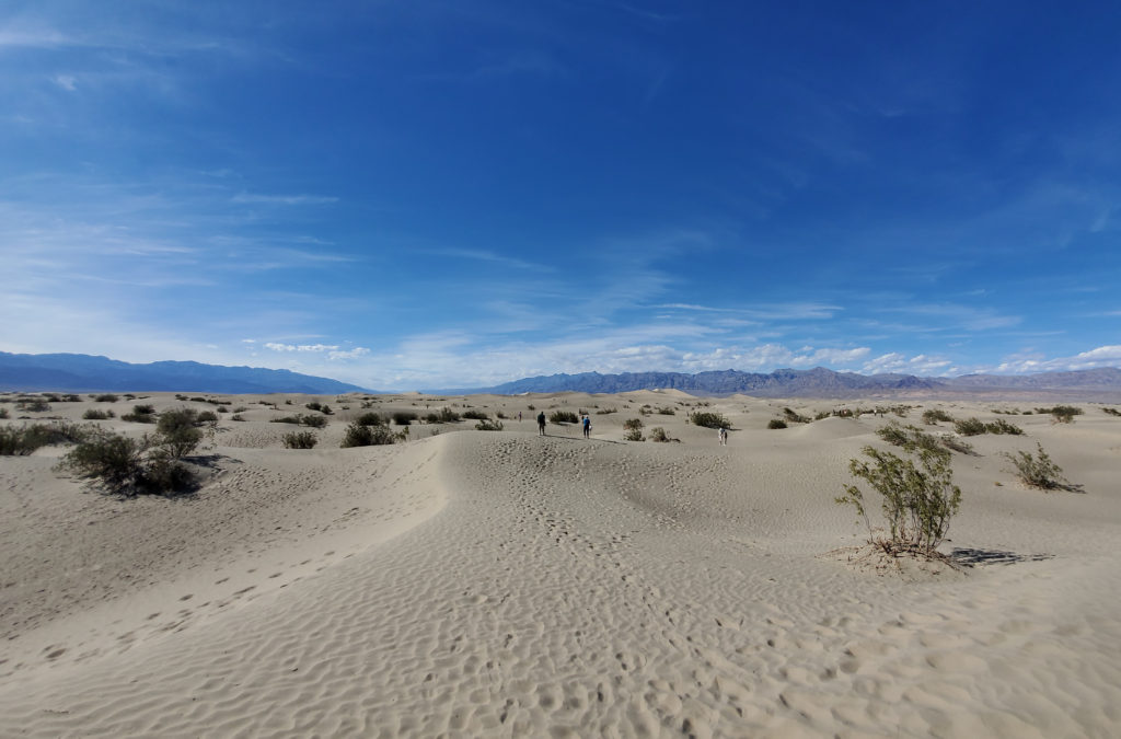 Mesquite Flat Sand Dunes at Death Valley National Park