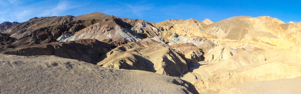 Artists Palate is seen along the Artists Drive within Death Valley National Park. 