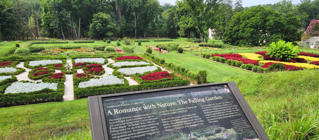 The Falling Garden - Hampton National Historic Site