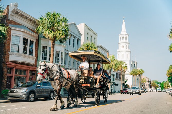 Book the highest-Viator / TripAdvisor rated Carriage Tour in Charleston. Image: Viator